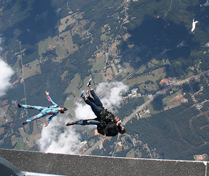 Skydiving in Nashville